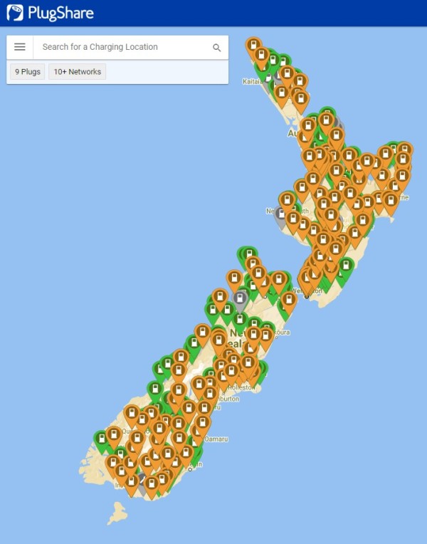 CHARGING MAP